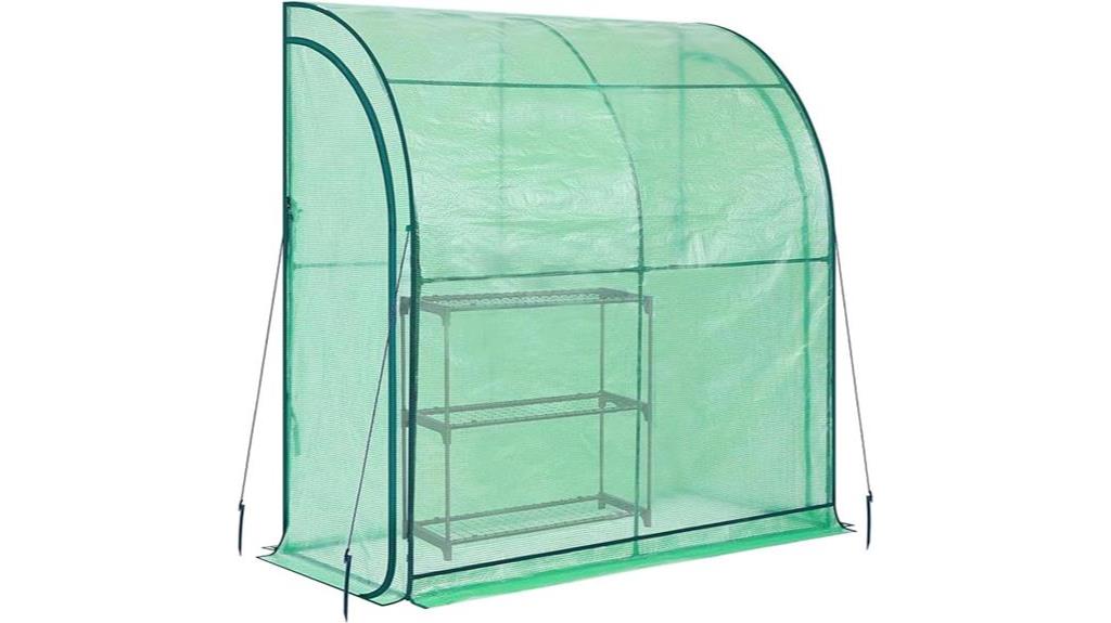 NATIV Leaning Greenhouse Bewertung: Ein Platzsparer